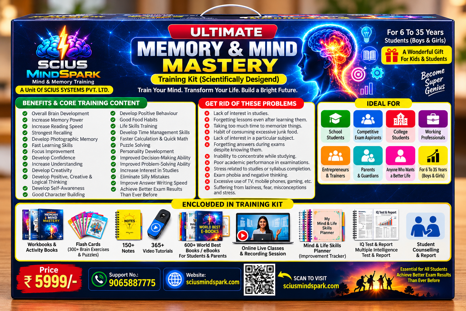 Ultimate Memory Mind Mastery kit