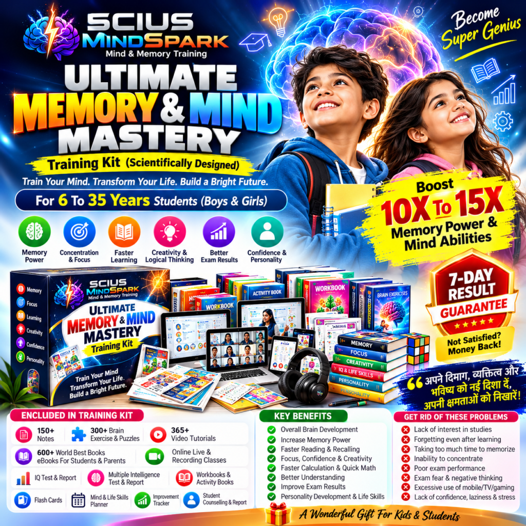 ultimate memory & mind mastery kit